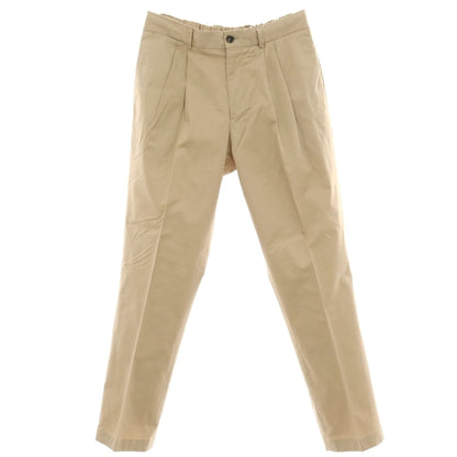 【中古】デヴォレ インチピット DEVORE Incipit ストレッチ コットン イージースラックスパンツ ベージュ【サイズ48】【 状態ランクB 】【 メンズ 】