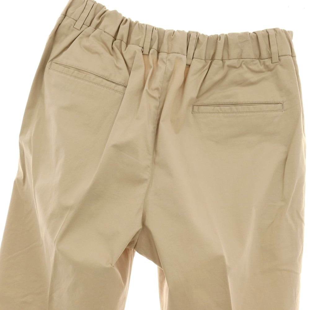 【中古】デヴォレ インチピット DEVORE Incipit ストレッチ コットン イージースラックスパンツ ベージュ【サイズ48】【 状態ランクB 】【 メンズ 】