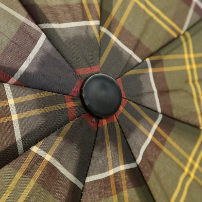 【中古】バブアー Barbour チェック 折り畳み傘 オリーブ【 状態ランクD 】【 メンズ 】