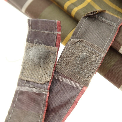 【中古】バブアー Barbour チェック 折り畳み傘 オリーブ【 状態ランクD 】【 メンズ 】