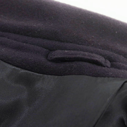 【中古】ラルディーニ LARDINI ウール ダブルブレストコート ダークパープルネイビー【 42 】【 状態ランクC 】【 メンズ 】