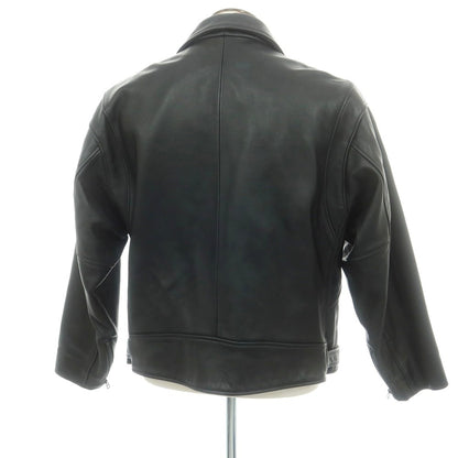 【中古】モンキータイム MONKEY TIME ラムレザー ライダースジャケット ブラック【 XL 】【 状態ランクC 】【 メンズ 】