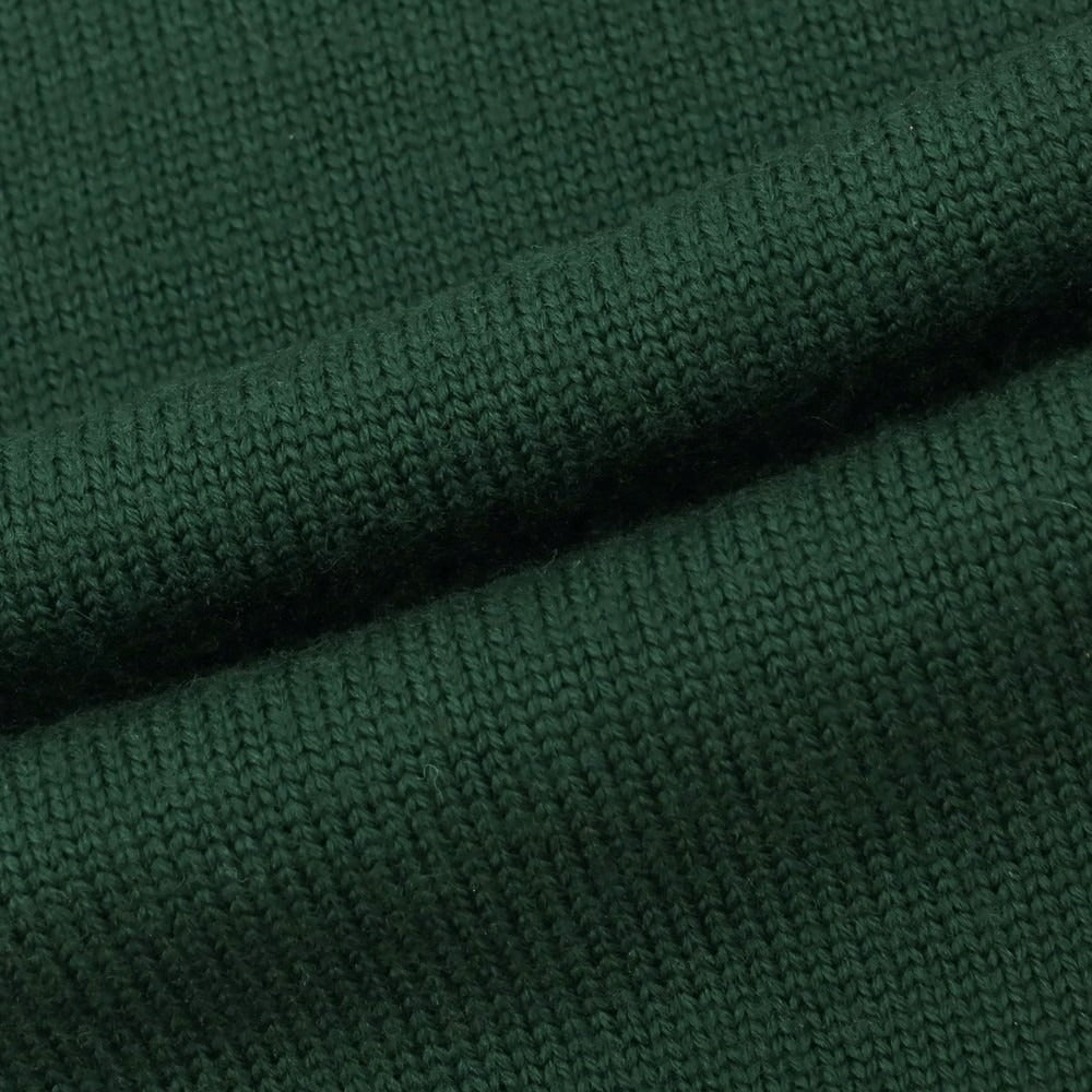 【中古】グッチ GUCCI ウール マフラー グリーンxレッド【 状態ランクB 】【 ユニセックス 】