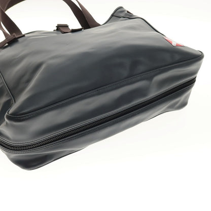 【SALE10%OFF/返品不可】【中古】ラゲッジレーベル LUGGAGE LABEL LINER PVC加工 レーヨン キャンバス トートバッグ ブラック【 状態ランクB 】【 メンズ 】
