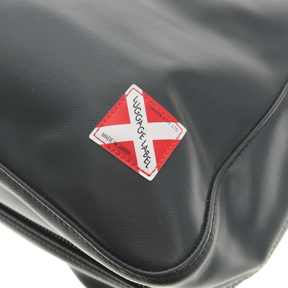 【SALE10%OFF/返品不可】【中古】ラゲッジレーベル LUGGAGE LABEL LINER PVC加工 レーヨン キャンバス トートバッグ ブラック【 状態ランクB 】【 メンズ 】