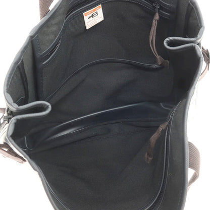 【SALE10%OFF/返品不可】【中古】ラゲッジレーベル LUGGAGE LABEL LINER PVC加工 レーヨン キャンバス トートバッグ ブラック【 状態ランクB 】【 メンズ 】