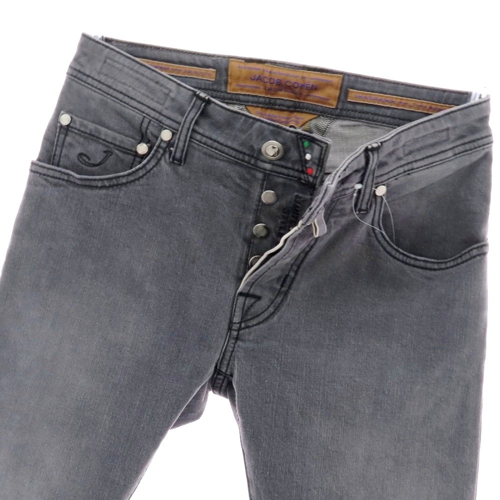 【中古】ヤコブコーエン JACOB COHEN J622 LIMITED EDITION ストレッチコットン デニムパンツ ジーンズ グレー【 28 】【 状態ランクB 】【 メンズ 】