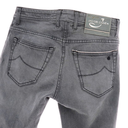 【中古】ヤコブコーエン JACOB COHEN J622 LIMITED EDITION ストレッチコットン デニムパンツ ジーンズ グレー【 28 】【 状態ランクB 】【 メンズ 】