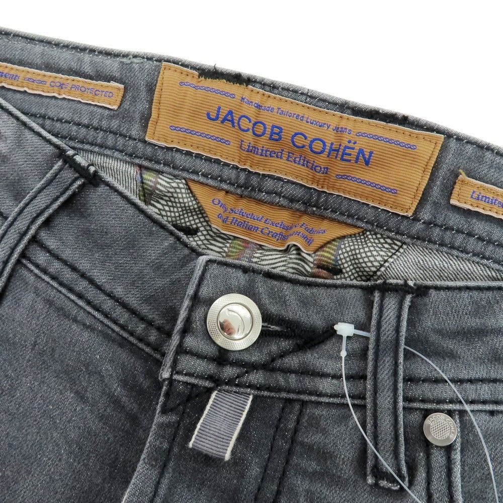 【中古】ヤコブコーエン JACOB COHEN J622 LIMITED EDITION ストレッチコットン デニムパンツ ジーンズ グレー【 28 】【 状態ランクB 】【 メンズ 】