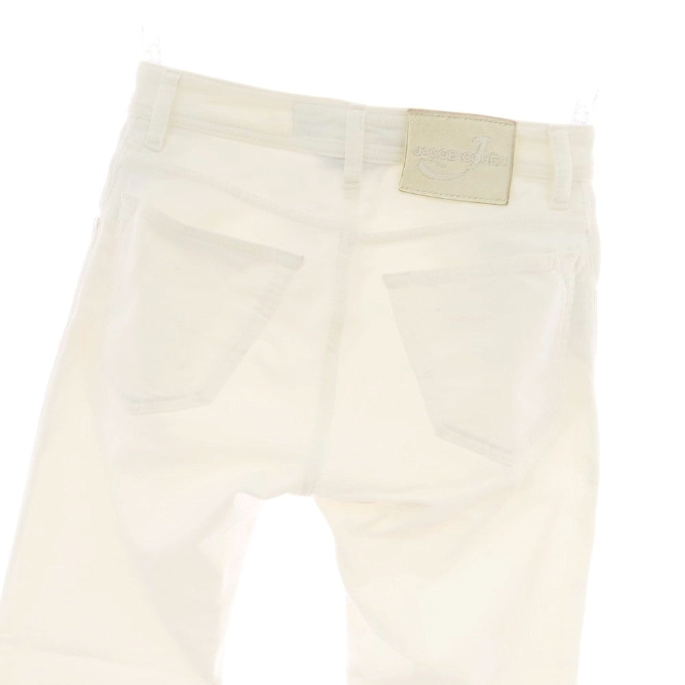 【中古】ヤコブコーエン JACOB COHEN J622 ストレッチコットン 細畝 コーデュロイパンツ ホワイト【 28 】【 状態ランクB 】【 メンズ 】