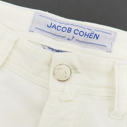 【中古】ヤコブコーエン JACOB COHEN J622 ストレッチコットン 細畝 コーデュロイパンツ ホワイト【 28 】【 状態ランクB 】【 メンズ 】