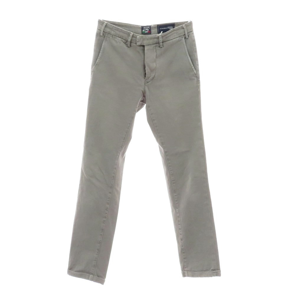 【中古】トラマロッサ Tramarossa LUIS ストレッチコットン カジュアルスラックスパンツ グレー【 28 】【 状態ランクB 】【 メンズ 】