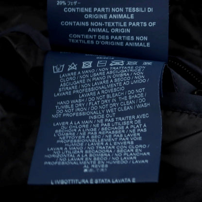 【中古】ヘルノ Herno ポリエステル ダウンコート ネイビー【 50 】【 状態ランクD 】【 メンズ 】