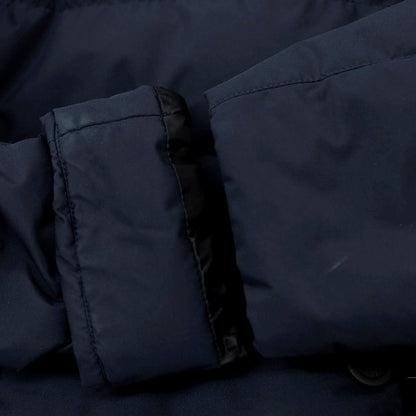 【中古】ヘルノ Herno ポリエステル ダウンコート ネイビー【 50 】【 状態ランクD 】【 メンズ 】