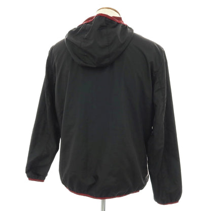 【中古】アルマーニ エクスチェンジ A/X ARMANI EXCHANGE リバーシブル ポリエステル フーデッドブルゾン ブラックxマルーン【 M 】【 状態ランクC 】【 メンズ 】