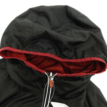 【中古】アルマーニ エクスチェンジ A/X ARMANI EXCHANGE リバーシブル ポリエステル フーデッドブルゾン ブラックxマルーン【 M 】【 状態ランクC 】【 メンズ 】