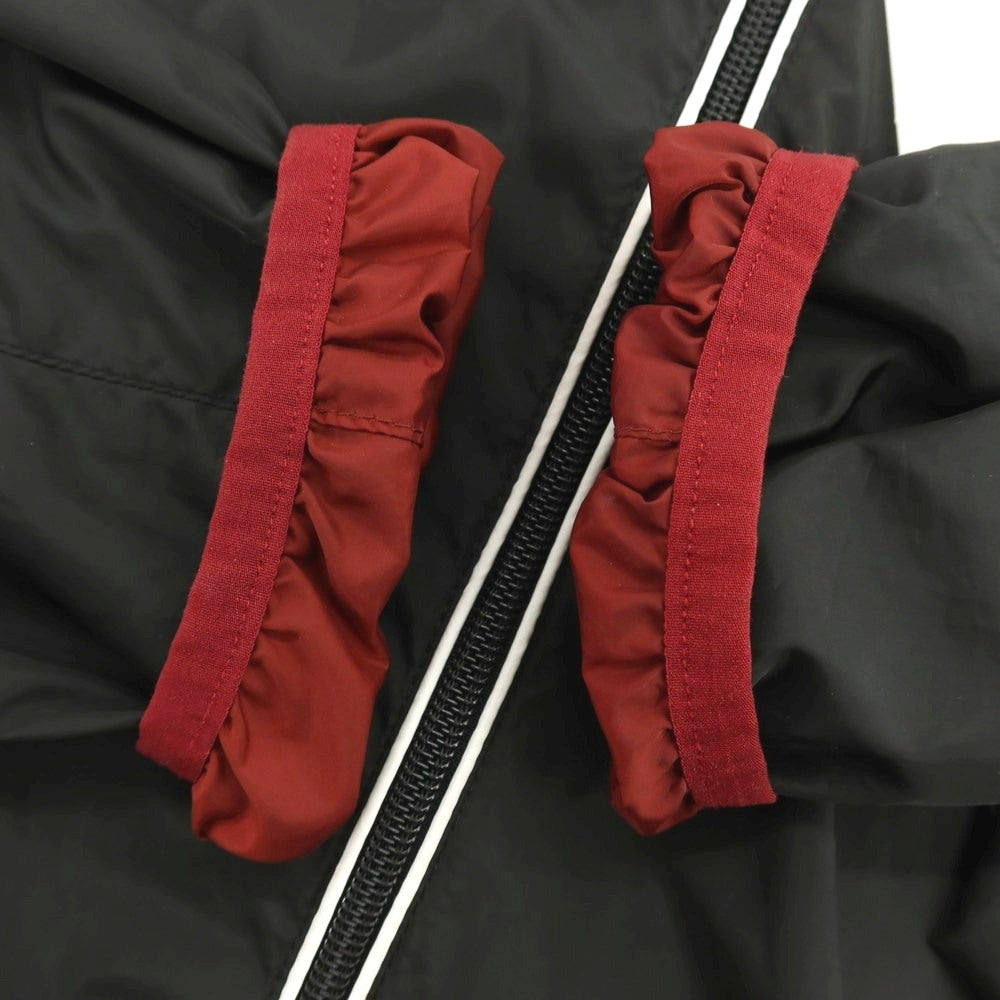 【中古】アルマーニ エクスチェンジ A/X ARMANI EXCHANGE リバーシブル ポリエステル フーデッドブルゾン ブラックxマルーン【 M 】【 状態ランクC 】【 メンズ 】