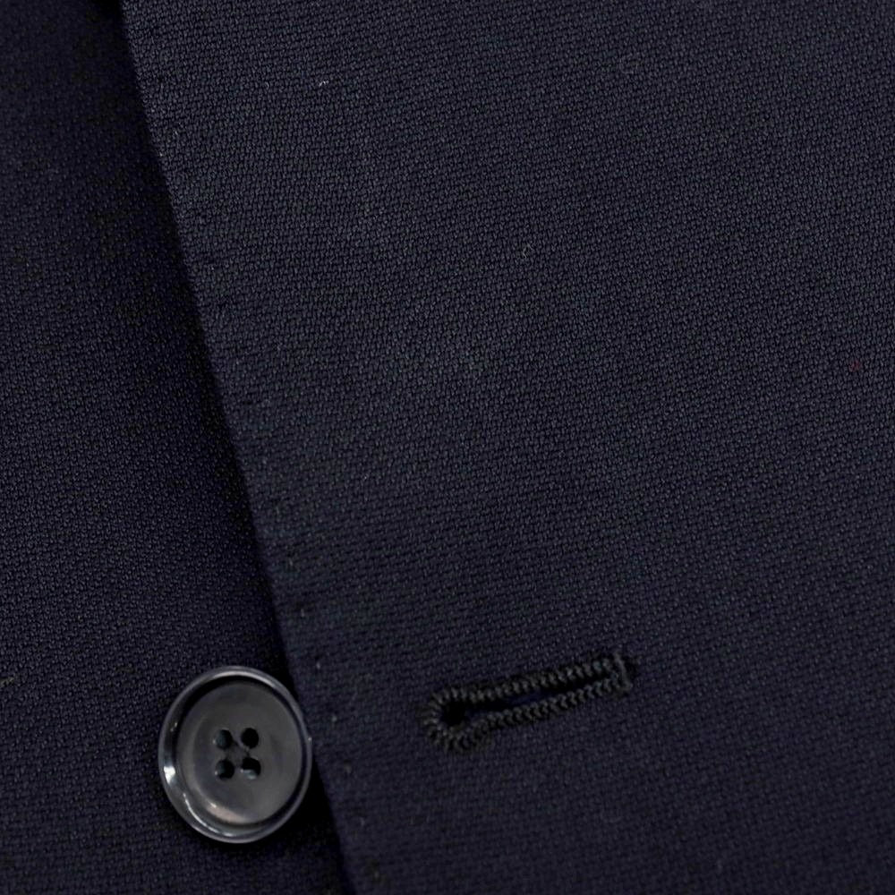 【中古】ラルディーニ LARDINI easy wear ウール テーラードジャケット ダークネイビー【サイズ48】【 状態ランクC 】【 メンズ 】