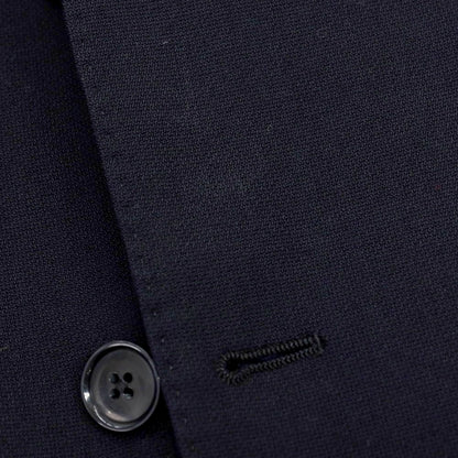 【中古】ラルディーニ LARDINI easy wear ウール テーラードジャケット ダークネイビー【サイズ48】【 状態ランクC 】【 メンズ 】