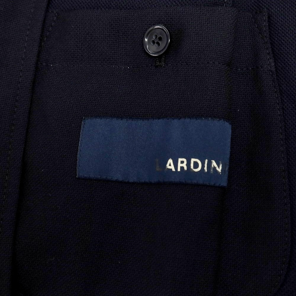 【中古】ラルディーニ LARDINI easy wear ウール テーラードジャケット ダークネイビー【サイズ48】【 状態ランクC 】【 メンズ 】