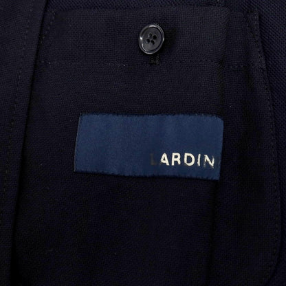 【中古】ラルディーニ LARDINI easy wear ウール テーラードジャケット ダークネイビー【サイズ48】【 状態ランクC 】【 メンズ 】