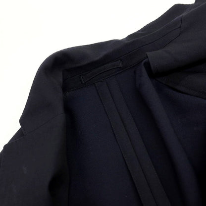 【中古】ラルディーニ LARDINI easy wear ウール テーラードジャケット ダークネイビー【サイズ48】【 状態ランクC 】【 メンズ 】