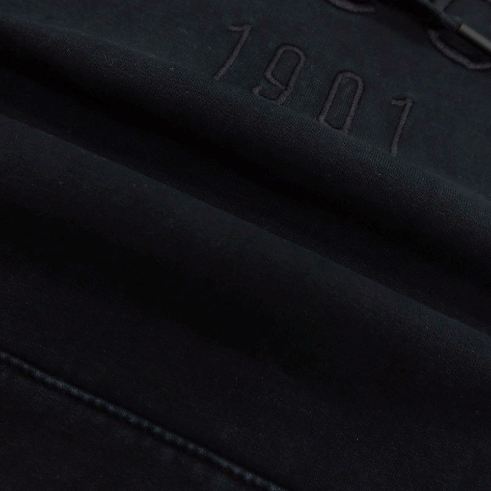 【中古】チルコロ1901 CIRCOLO 1901 スウェット プルオーバー パーカー ブラック【 M 】【 状態ランクC 】【 メンズ 】