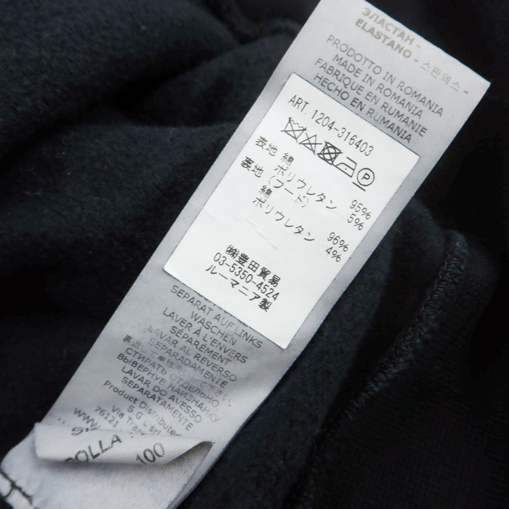 【中古】チルコロ1901 CIRCOLO 1901 スウェット プルオーバー パーカー ブラック【 M 】【 状態ランクC 】【 メンズ 】