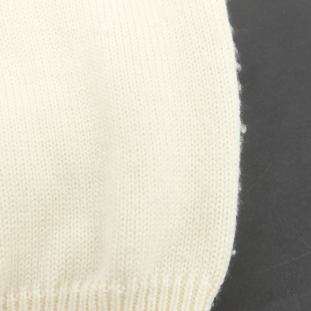 【中古】ロベルトコリーナ ROBERTO COLLINA ウール タートルネックニット オフホワイト【 50 】【 状態ランクC 】【 メンズ 】