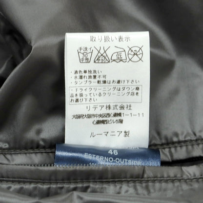 【中古】ヘルノ Herno ナイロン ダウンコート グレー系【 46 】【 状態ランクB 】【 メンズ 】