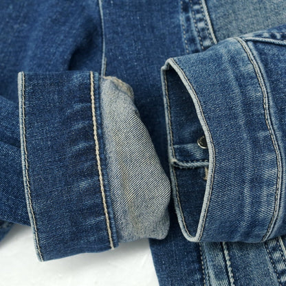 【中古】ヤコブコーエン JACOB COHEN J8032 ストレッチコットン デニムジャケット ブルー【 M 】【 状態ランクB 】【 メンズ 】