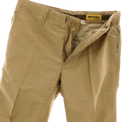 【中古】インコテックス INCOTEX コットン カジュアルスラックスパンツ ベージュ【サイズ32】【 状態ランクB 】【 メンズ 】