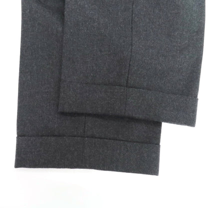 【中古】フミヤ ヒラノ ザ トラウザーズ Fumiya Hirano THE TROUSERS REGENT ウール ドレススラックスパンツ ダークグレー【 38 】【 状態ランクA 】【 メンズ 】