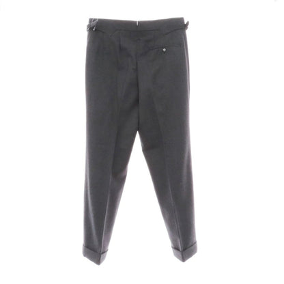 【中古】フミヤ ヒラノ ザ トラウザーズ Fumiya Hirano THE TROUSERS REGENT ウール ドレススラックスパンツ ダークグレー【 38 】【 状態ランクA 】【 メンズ 】