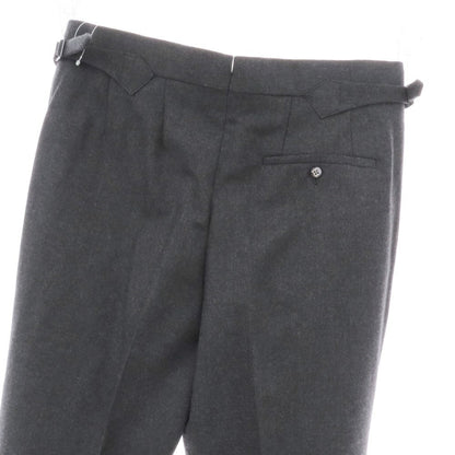 【中古】フミヤ ヒラノ ザ トラウザーズ Fumiya Hirano THE TROUSERS REGENT ウール ドレススラックスパンツ ダークグレー【 38 】【 状態ランクA 】【 メンズ 】