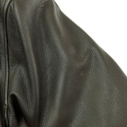 【中古】ロンギ LONGHI BARNEYS NEW YORK別注 レザー ステンカラーコート ダークブラウン【 48 】【 状態ランクB 】【 メンズ 】