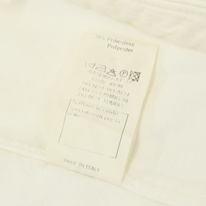 【中古】シビリア SIVIGLIA ストレッチコットン デニムジャケット ホワイト【 48 】【 状態ランクC 】【 メンズ 】