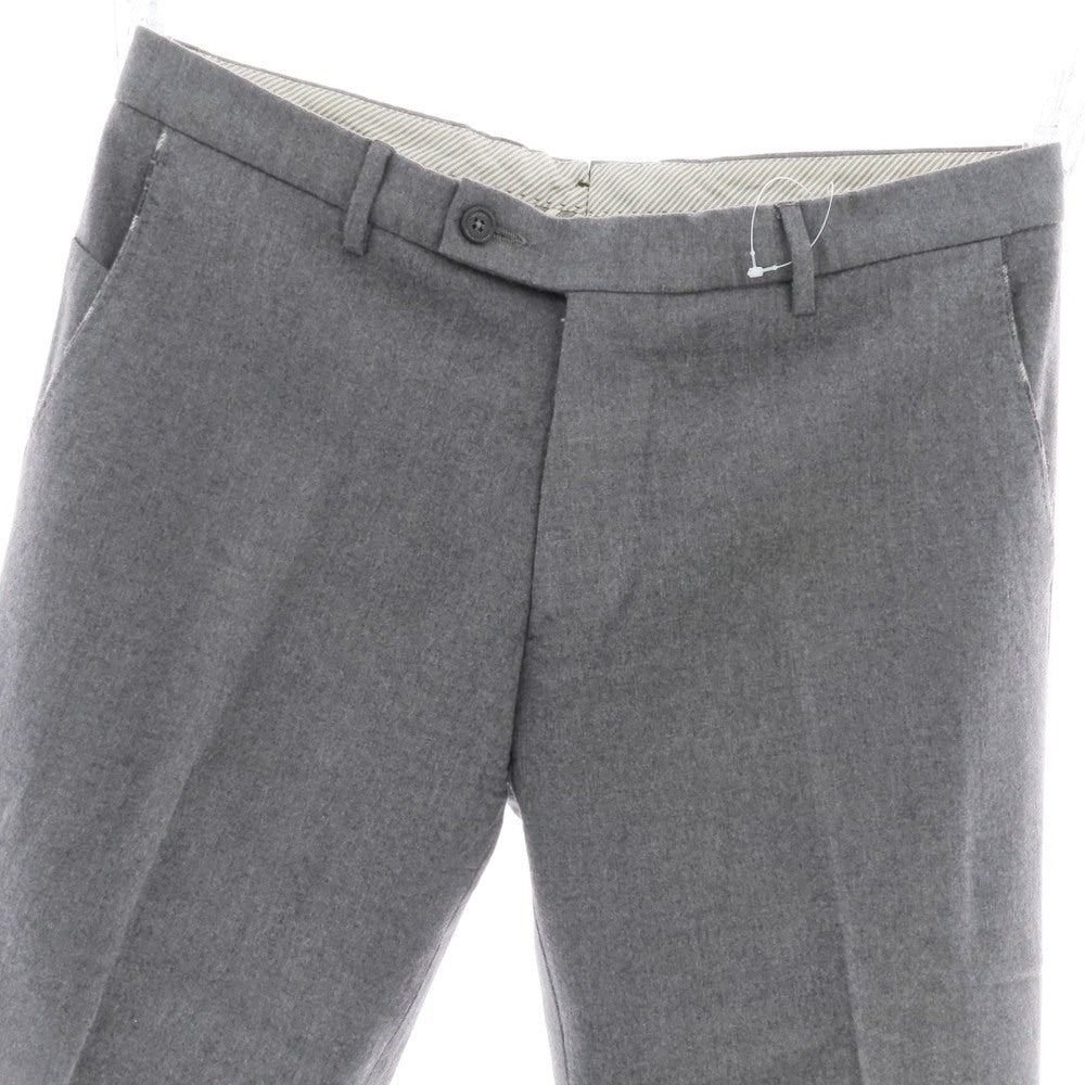 【中古】ベルウィッチ BERWICH ストレッチウール カジュアルスラックスパンツ グレー【 50 】【 状態ランクB 】【 メンズ 】