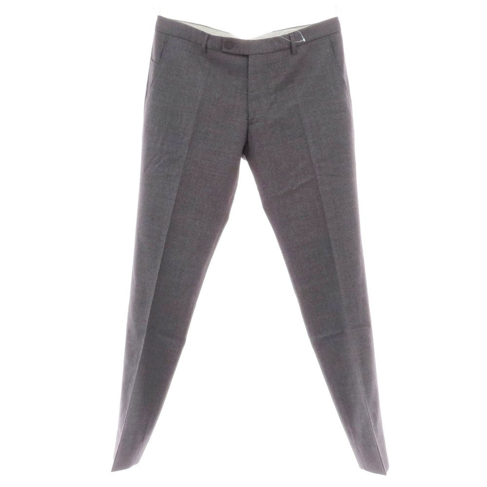 【中古】ベルウィッチ BERWICH ストレッチウール ドレススラックスパンツ ダークグレー【 50 】【 状態ランクB 】【 メンズ 】