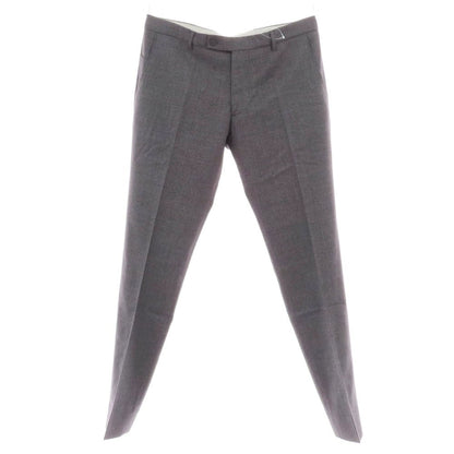 【中古】ベルウィッチ BERWICH ストレッチウール ドレススラックスパンツ ダークグレー【 50 】【 状態ランクB 】【 メンズ 】