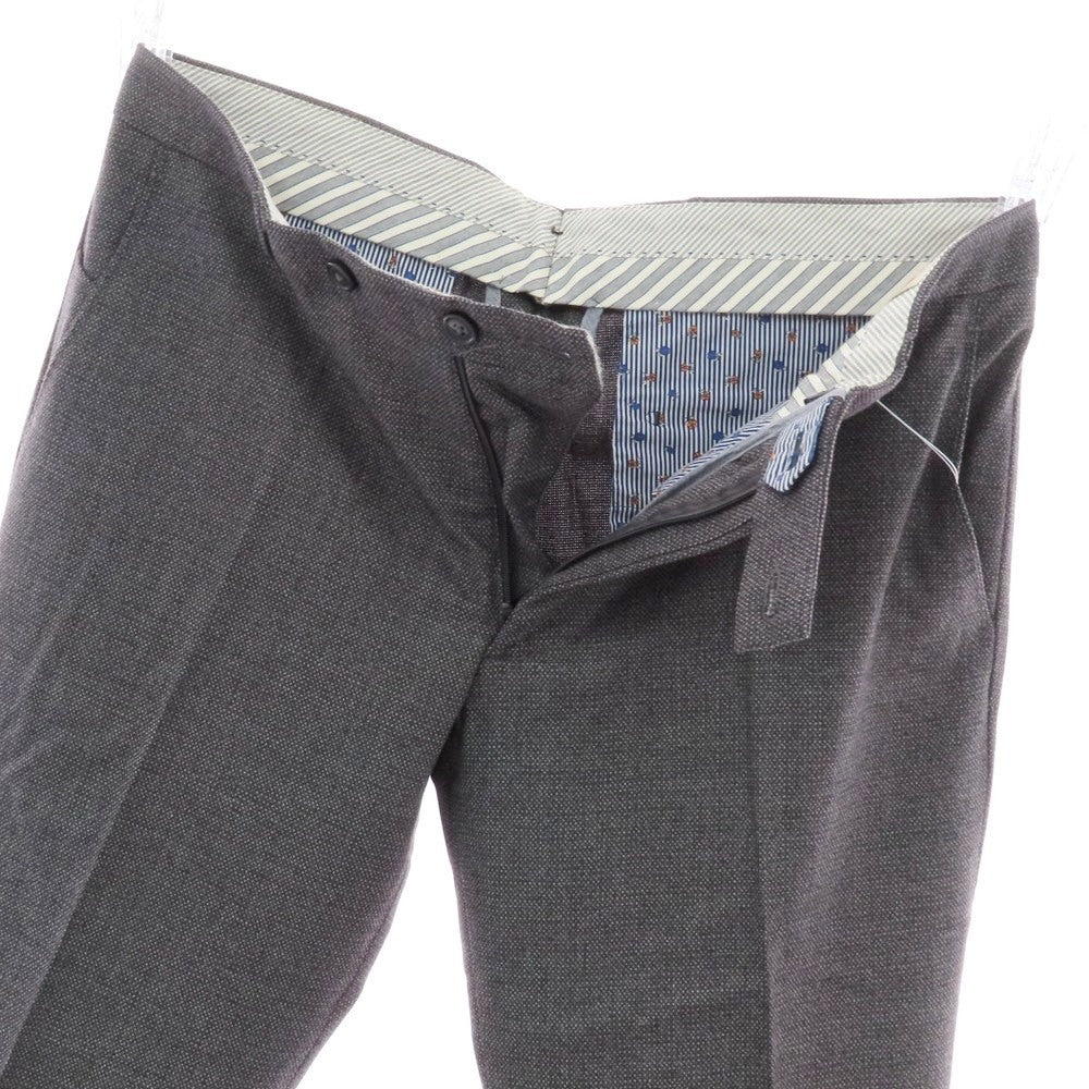 【中古】ベルウィッチ BERWICH ストレッチウール ドレススラックスパンツ ダークグレー【 50 】【 状態ランクB 】【 メンズ 】