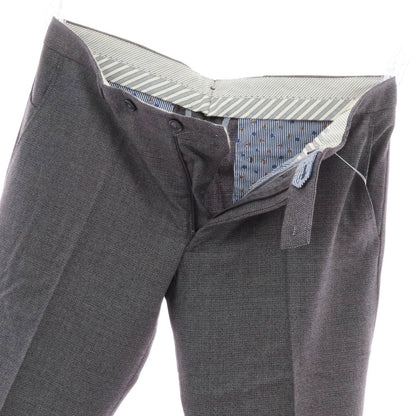 【中古】ベルウィッチ BERWICH ストレッチウール ドレススラックスパンツ ダークグレー【 50 】【 状態ランクB 】【 メンズ 】