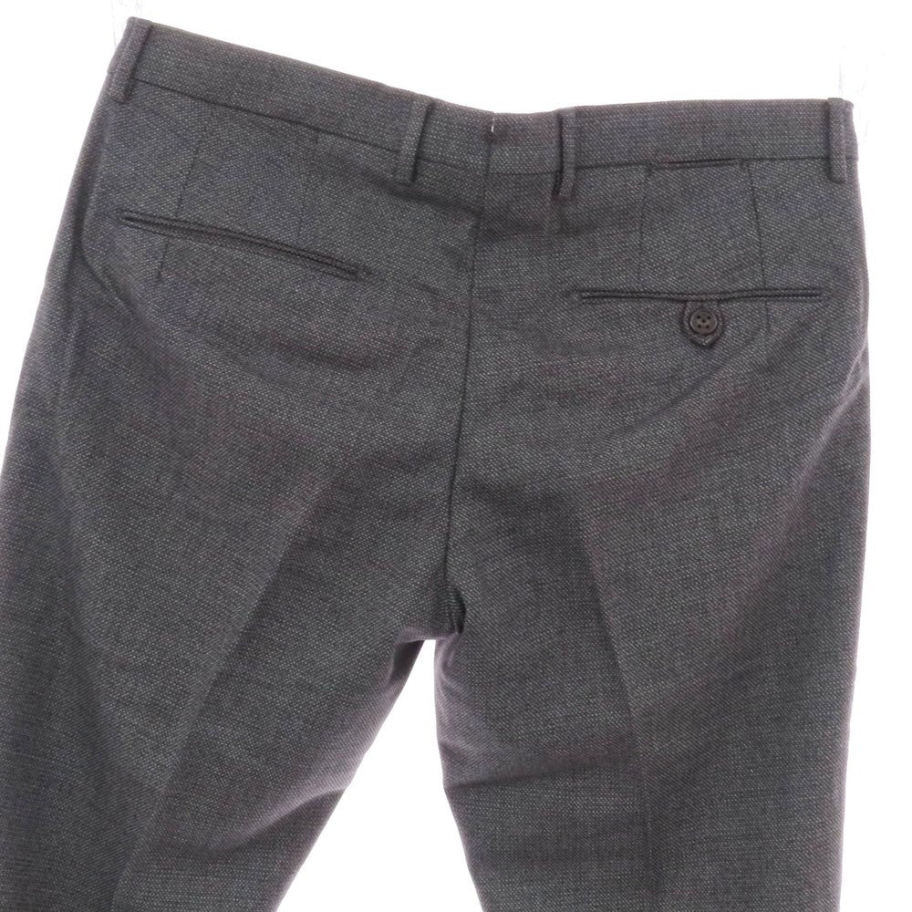 【中古】ベルウィッチ BERWICH ストレッチウール ドレススラックスパンツ ダークグレー【 50 】【 状態ランクB 】【 メンズ 】
