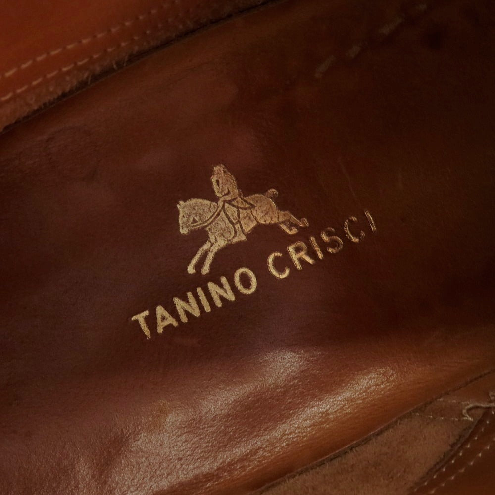 【中古】タニノクリスチー TANINO CRISCI チャッカブーツ ブラウン【 9 】【 状態ランクC 】【 メンズ 】