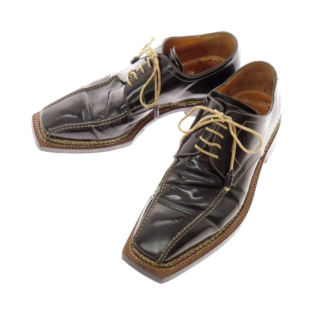 【中古】ステファノブランキーニ Stefano Branchini ノルベジェーゼ製法 ドレスシューズ ブラック【 8 1/2 】【 状態ランクC 】【 メンズ 】