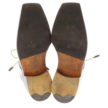 【中古】ステファノブランキーニ Stefano Branchini ノルベジェーゼ製法 ドレスシューズ ブラック【 8 1/2 】【 状態ランクC 】【 メンズ 】