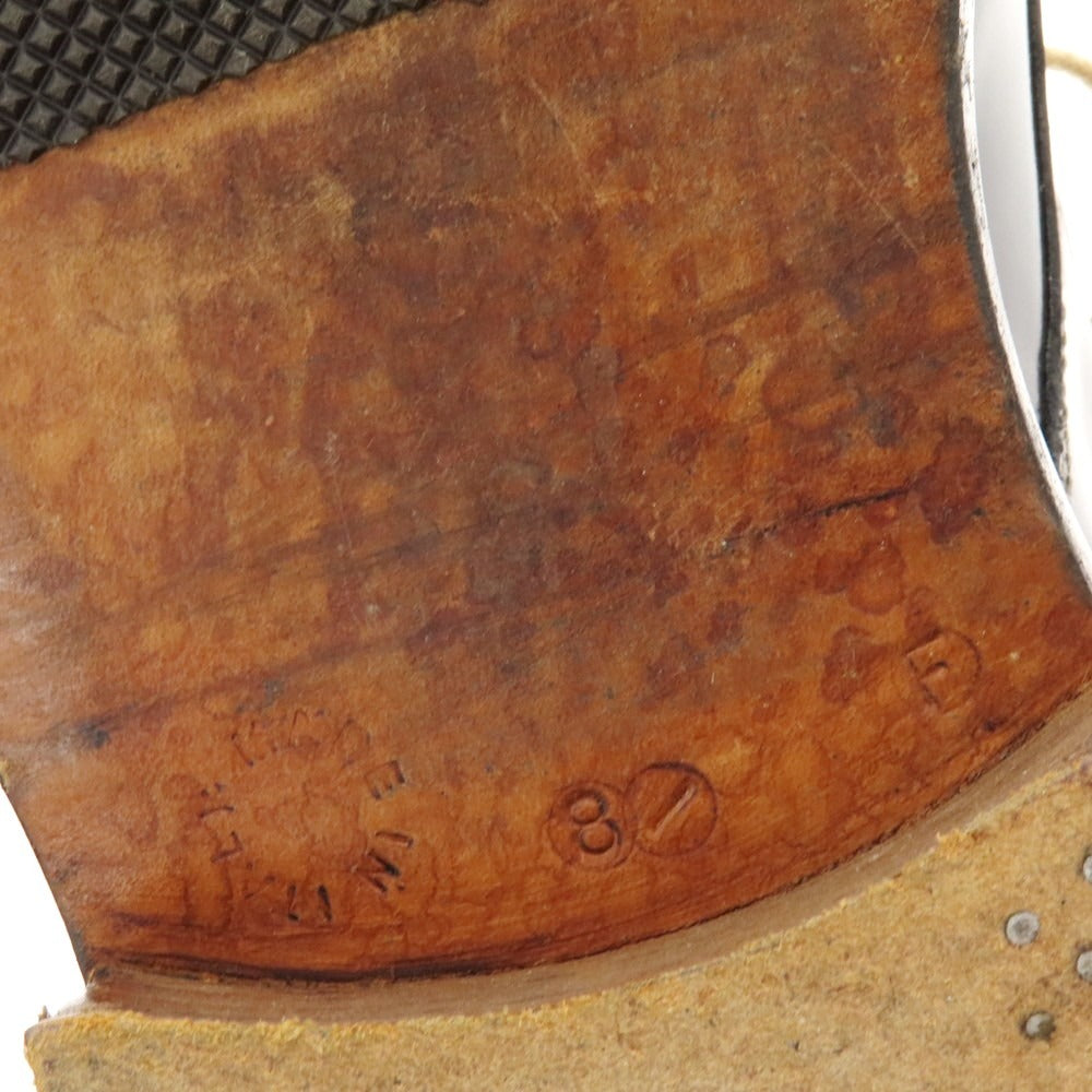 【中古】ステファノブランキーニ Stefano Branchini ノルベジェーゼ製法 ドレスシューズ ブラック【 8 1/2 】【 状態ランクC 】【 メンズ 】