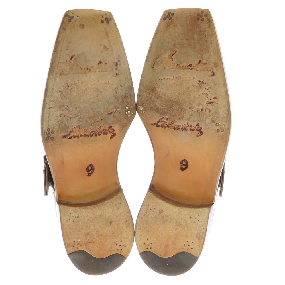 【中古】ステファノブランキーニ Stefano Branchini ノルベジェーゼ製法 ドレスシューズ ブラック【 9 】【 状態ランクB 】【 メンズ 】