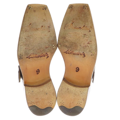 【中古】ステファノブランキーニ Stefano Branchini ノルベジェーゼ製法 ドレスシューズ ブラック【 9 】【 状態ランクB 】【 メンズ 】