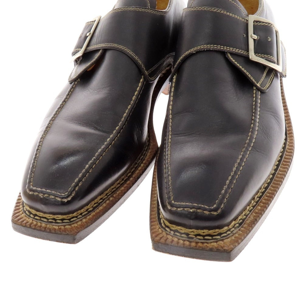 【中古】ステファノブランキーニ Stefano Branchini ノルベジェーゼ製法 ドレスシューズ ブラック【 9 】【 状態ランクB 】【 メンズ 】